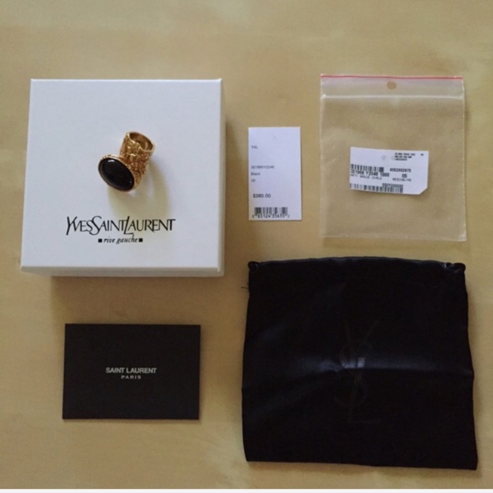 SOLD***Yves Saint Laurent Arty Ring - Picture 8 of 8